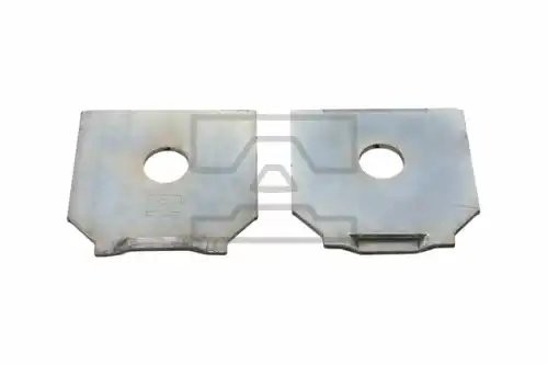 пластина крепления полурессоры !120x125x5\ BPW AS290006 AVTOSHTAMP