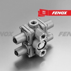 Клапан защитный МАЗ, КАМАЗ, УРАЛ, ГАЗ, ПАЗ, МЗКТ, ЛИАЗ 4-х контурный FBV024 FBV024 FENOX