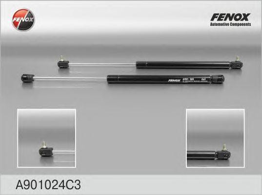 Упор газовый, ЕВРОкрепление L=450, l=275, 280N  2шт A901024C3 FENOX