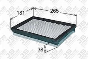 Фильтр воздушный KIA SPORTAGE 2.0 A1730 A1730 SAKURA