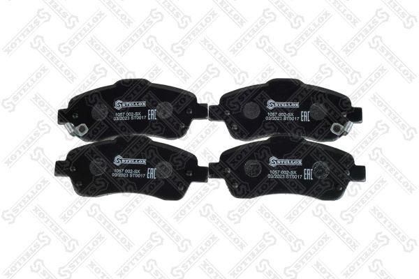 1046 02=D2233M-01 [0446505130] !колодки дисковые п.\ Toyota Avensis 1.6i-2.4D4-D 1057-002-SX STELLOX