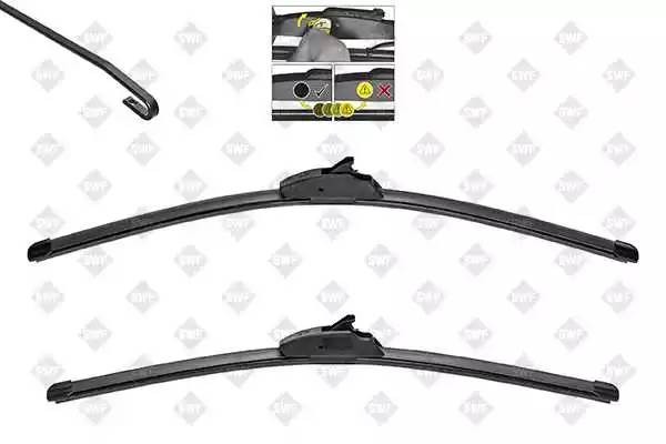Щетка стеклоочистителя BMW X5 (F15/F85),X6 (F16/F86) 600/500мм комплект Visiofle 119746 SWF