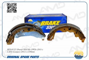 Колодка барабанного тормоза 6001549703 AMD.BF573 (230мм) AMD.BF573 AMD