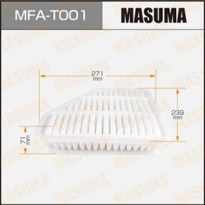 фильтр воздушный!\ Toyota Avensis/Verso 2.2D 09>/Auris 1.4-2.2 07> MFAT001 MASUMA