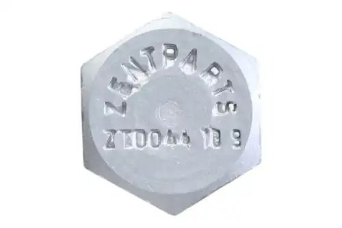 болт подвески! амортизатора верхн.M24x120 8.8 DIN931 \ BPW axle Z42873 ZENTPARTS