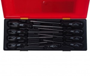 Набор отверток с профилем TORX 9пр. (Т8, Т9, Т10, Т15, Т20, Т25, Т27, Т30, Т40) JTC-K7091 JTC TOOLS