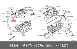 TEANA J32 (2008-2013) ПРАВАЯ A3270JK20A NISSAN