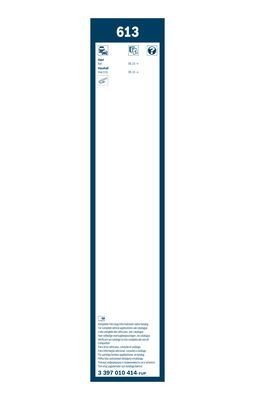 Щетки стеклоочистителя 3397010414 3 397 010 414 BOSCH