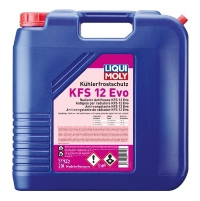 21742 LiquiMoly Антифриз-конц. Kühlerfrostschutz KFS 12 Evo (20л) 21742 LIQUI MOLY