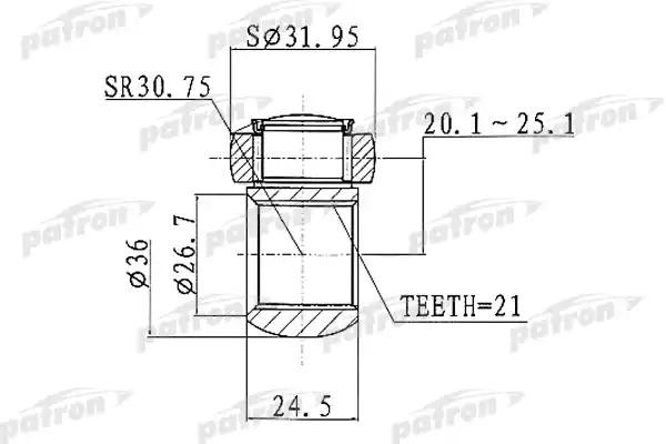 FIAT DOBLO (2001-2005)/ PUNTO 188 (1999-2005) PTD005 PATRON