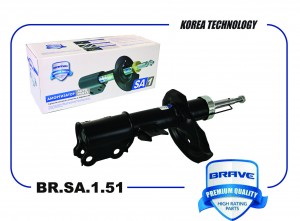 Амортизатор передний левый 54651-1M300 BR.SA.1.51 KIA Cerato TD 09- {GAS} BRSA151 BRAVE