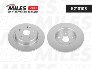 Диск тормозной (серия PRO с антикоррозионным покрытием) GEELY COOLRAY - задний   K210103 MILES
