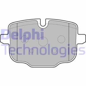 LP2246 колодки дисковые задние!\ BMW F10/F11 3.5i/5.0i/3.5D 10> LP2246 DELPHI