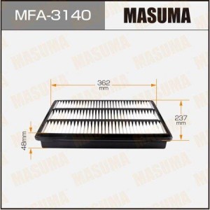 фильтр воздушный!\ Mitsubishi Pajero 3.8 V6/2.5TDi/3.2Di-D 00> MFA3140 MASUMA