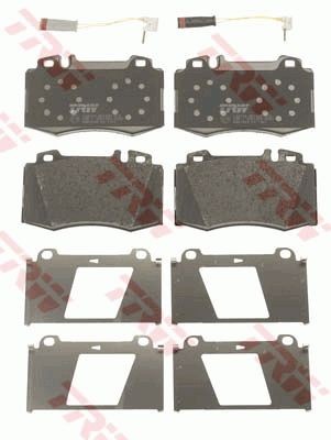 Колодки передние MERCEDES W203, W211, W220 GDB1543 GDB1543 TRW