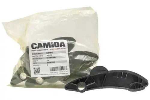 Направляющая цепи левая ГАЗЕЛЬ дв. Cummins ISF2.8 5267973, 5262516 143222 CAMIDA