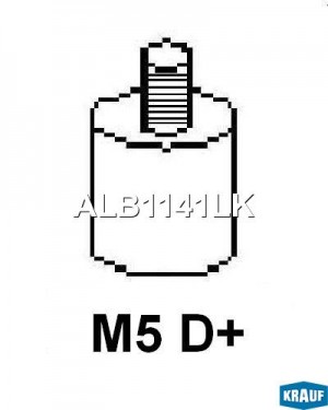 Генератор 150Amp KRAUF ALB1141LK KRAUF