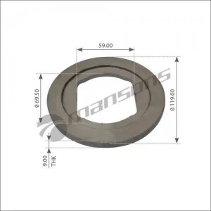 Шайба DAF ступицы стопорная MANSONS 200120 MANSONS