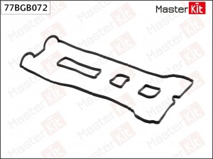 Прокладка клапанной крышки FORD R9DA, TNBA, TNBB, TNWA, TNWB, TPBA, TPWA, 204PT  77BGB072 MASTER KIT