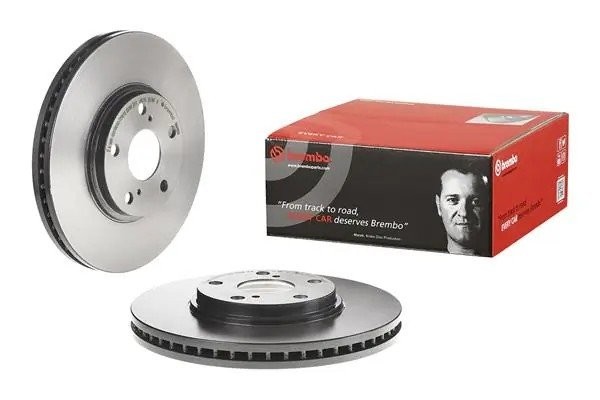 09.A110.11 диск тормозной передний!\ Toyota Camry 2.4/3.0 V6 01> 09.A110.11 BREMBO
