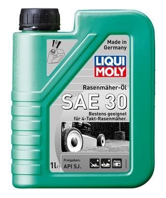 LiquiMoly Rasenmaher-Oil SAE 30 (1L) масло мот.! для 4-т.газонокосилок мин.\ API 1264 LIQUI MOLY