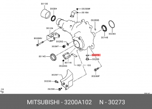 MITSUBISHI OUTLANDER XL (CW) (2010-2012) 3200A102 MITSUBISHI