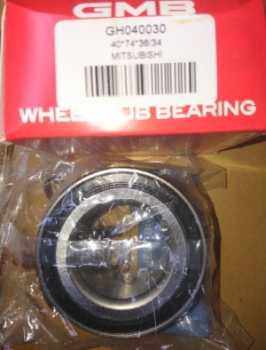 Подшипник ступицы NISSAN Almera (00-),Maxima (00-) MITSUBISHI Lancer (92-) перед GH040030 GMB