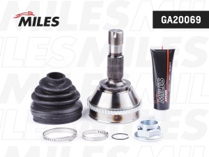 ШРУС наружный CITROEN JUMPER/FIAT DUCATO/PEUGEOT BOXER 1.9D2.8D 94 (с ABS) (GKN  GA20069 MILES