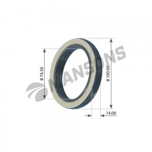 сальник ступицы !d74,5xd100x14mm \Scania 100.036N MANSONS