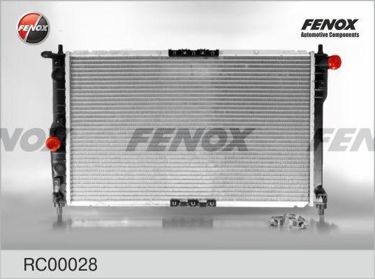 Радиатор охлаждения Daewoo Lanos, Sens 97- RC00028 FENOX