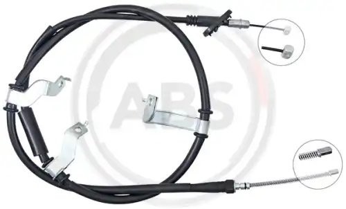 Трос стояночного тормоза KIA Sportage (04-) (2WD) правый ABS K17338 ABS