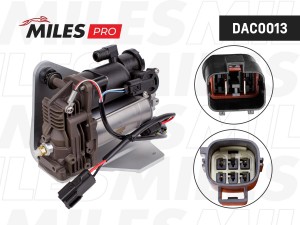Компрессор пневмоподвески (серия PRO) Land Rover Discovery 3 2005-2009 DAC0013 DAC0013 MILES