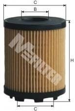 фильтр масляный!\ Fiat Grande Punto, Opel Astra 1.3D 05> TE646 MFILTER AUTOMOTIVE FILTERS