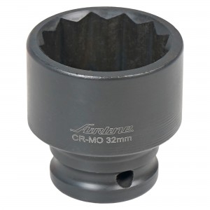 Головка ударная торцевая 1/2 DR двенадцатигранная 32мм (AT-IS12-47) ATIS1247 AIRLINE