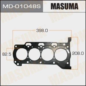 прокладка ГБЦ! 1.5мм\ Toyota Auris/Corolla 1.8 07> MD-01048S MASUMA