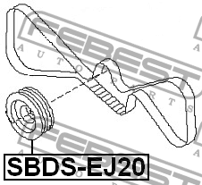 SUBARU FORESTER /IMPREZA SBDS-EJ20 FEBEST