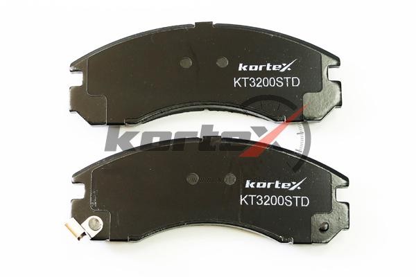 Колодки торм. MITSUBISHI OUTLANDER 03-PAJERO 00-PAJERO SPORT 98- перед.к-т KT320 KT3200STD KORTEX