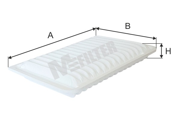 фильтр воздушный!\ Toyota Camry 2.4 VVT-i/3.0i V6 24V 01>, Lexus RX300 03> K7119 MFILTER AUTOMOTIVE FILTERS