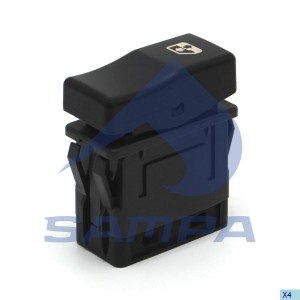 кнопка стеклоподъемника!\ RVI 96-19 077009 SAMPA