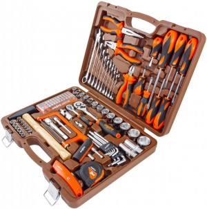 набор инструментов! 101пр. универсальный 1/4'', 1/2''\ OMT101S OMBRA