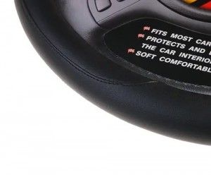 Оплетка руля (S) 34-36см черная кожа MISTAR MISLT34CBKS MISTAR
