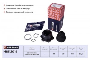ШРУС внутр. Audi A4 B5 95- Skoda Superb I 01- VW Passat B5 96- M8112016 M8112016 MARSHALL