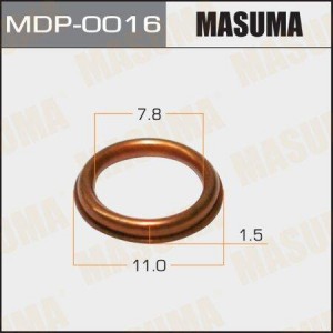 шайба пламягасящая! 7.8х11х1.5\ Toyota MDP-0016 MASUMA