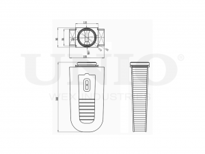 Фильтр воздушный FLT-10089 UNIO