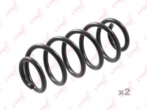 пружина передняя!\ Audi A6 1.8-3.0/1.8-2.7T/1.9TDi/2.5TDi 97-05 SC1195 LYNXAUTO