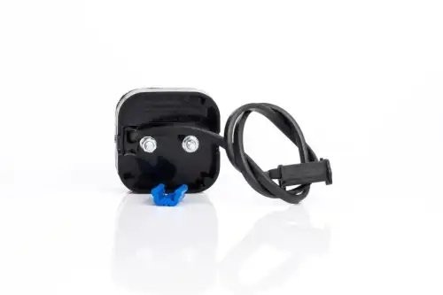 фонарь габаритный! LED, желтый, 62х62, с проводом 0.5м\ FT027ZLED FRISTOM