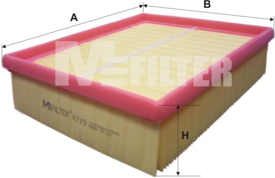 фильтр воздушный!\Renault Laguna/Espace/Clio 1.9DCi-3.0DCi/2.0/3.5 01> K719 MFILTER AUTOMOTIVE FILTERS