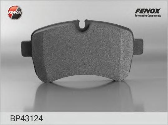 Колодки тормозные дисковые Iveco Daily II, III 02-, 06- BP43124 FENOX