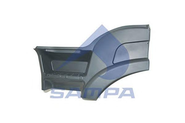 Корпус подножки левой 18600064 SAMPA