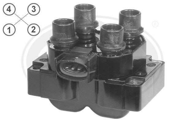 Катушка зажигания MAZDA 323/626 2.0 880048 880048 ERA